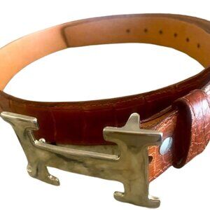 BROWN LEATHER BELT